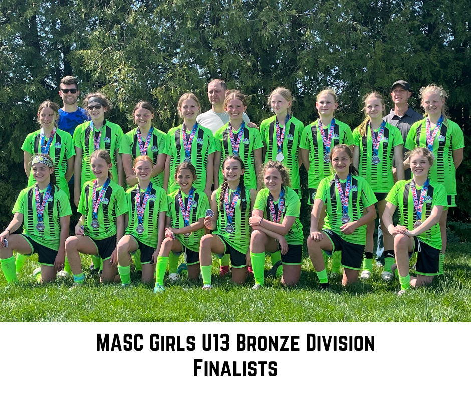 ISC G11 Lucky Girls - MASC Girls u13 Bronze Division Finalists